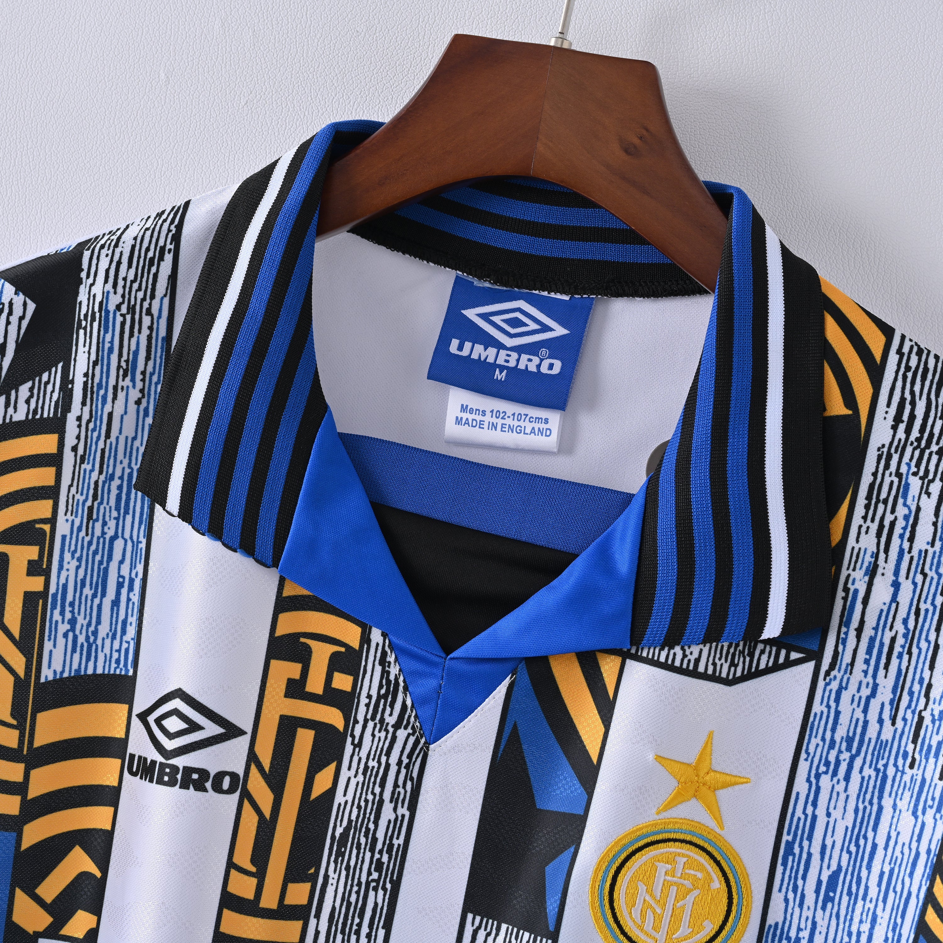 Men's Inter Milan Retro Vintage 1995-1996 Away Jersey | Foot Sport