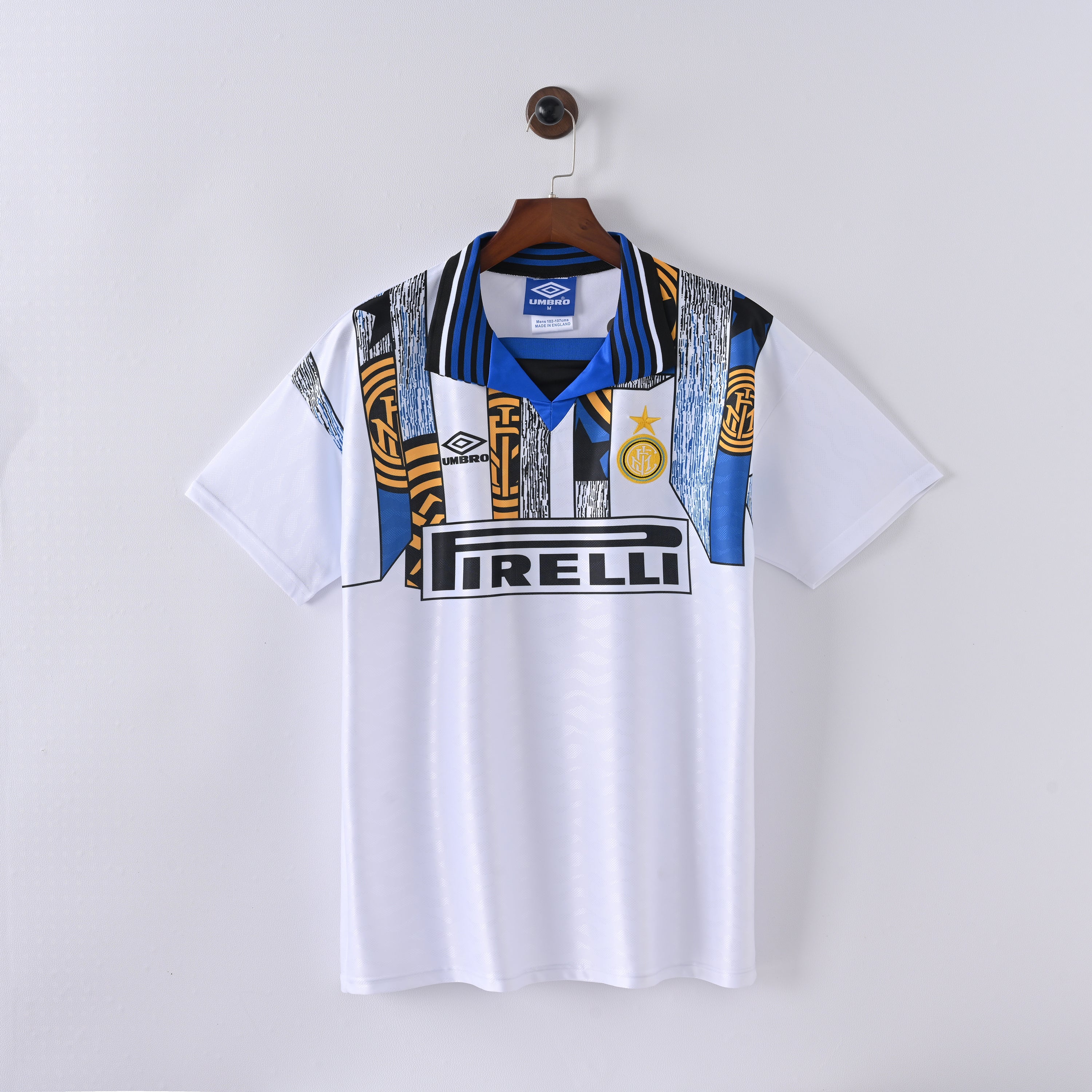 Men's Inter Milan Retro Vintage 1995-1996 Away Jersey | Foot Sport
