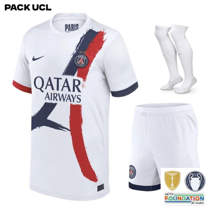 maillot-kit-enfant-2-etoiles-pack-ligue-des-champions-exterieur-2025-2026-foot-sport