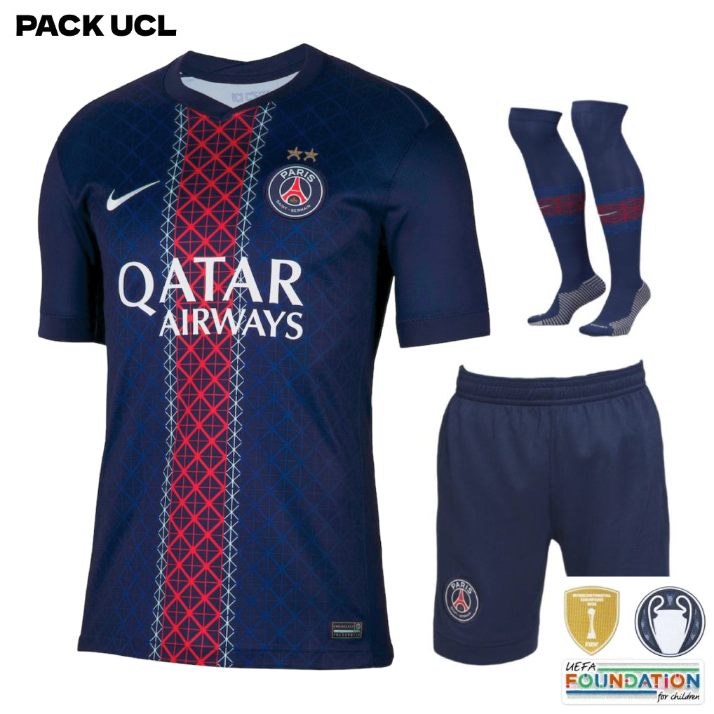 maillot-kit-enfant-2-etoiles-pack-ligue-des-champions-night-edition-2025-2026-foot-sport