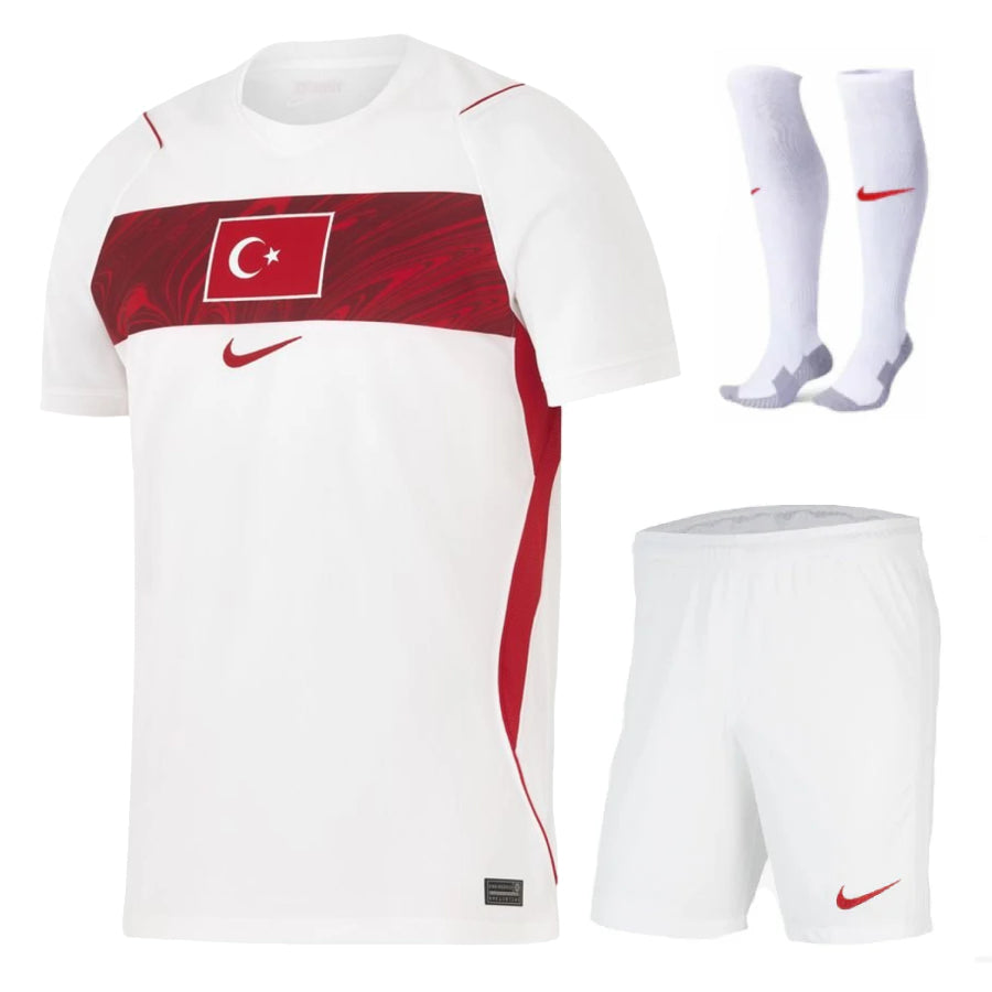 maillot-kit-enfant-turquie-domicile-blanc-2025-2026