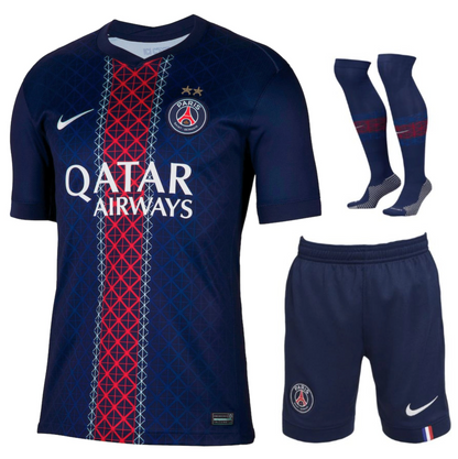 Maillot Kit Homme 2 Etoiles PSG Back 2 Back Domicile 2025 2026 | Foot Sport