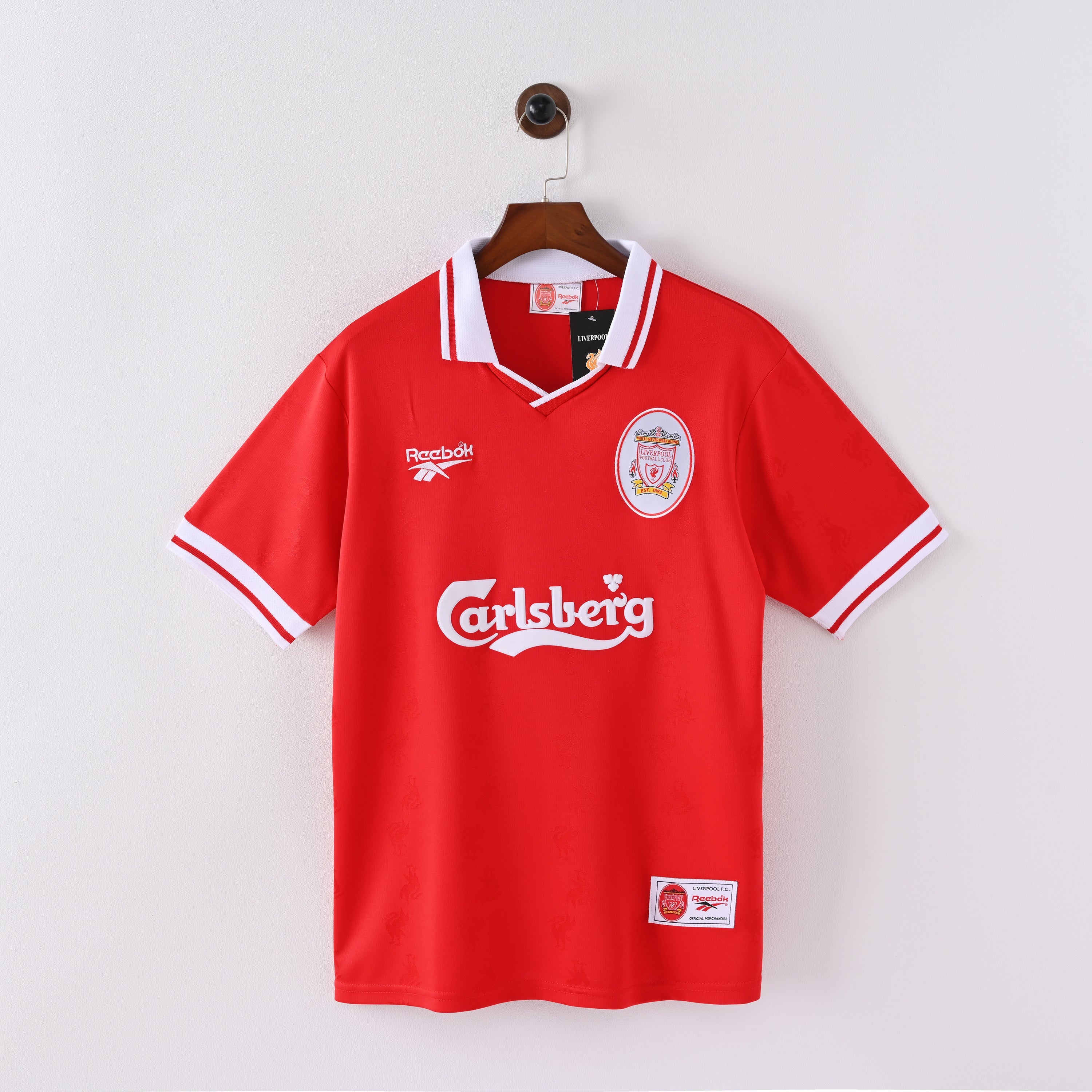 Men's Retro Vintage Liverpool 1996-1997 Home Shirt – Foot Sport