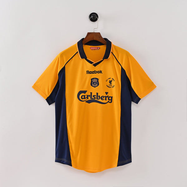 Men's Liverpool Retro Vintage 2000-2001 Away Shirt – Foot Sport