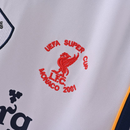 Maillot Liverpool Retro Vintage 2001-2002 Exterieur Homme | Foot Sport