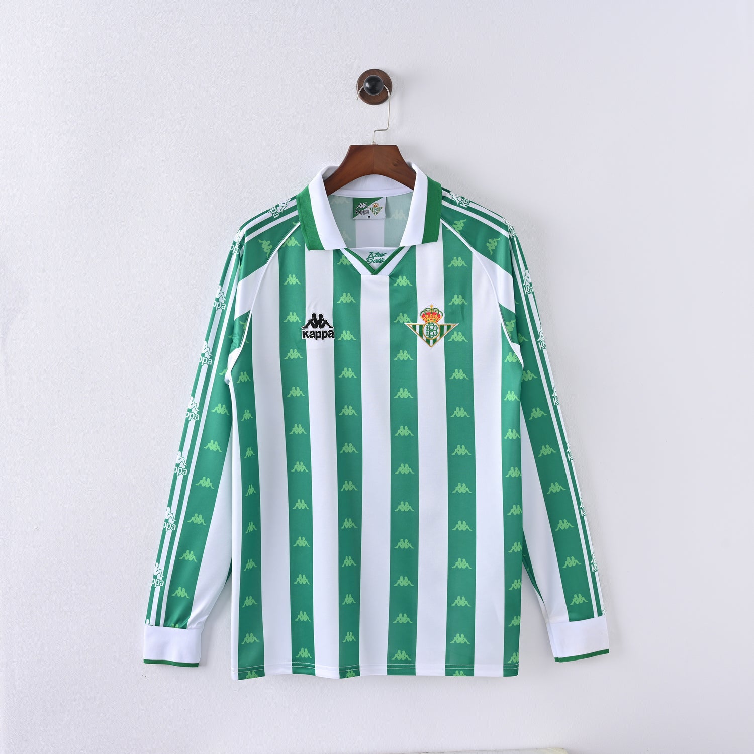 Maillot Manches Longues Betis Seville Retro Vintage 1995-1997 Domicile Homme | Foot Sport