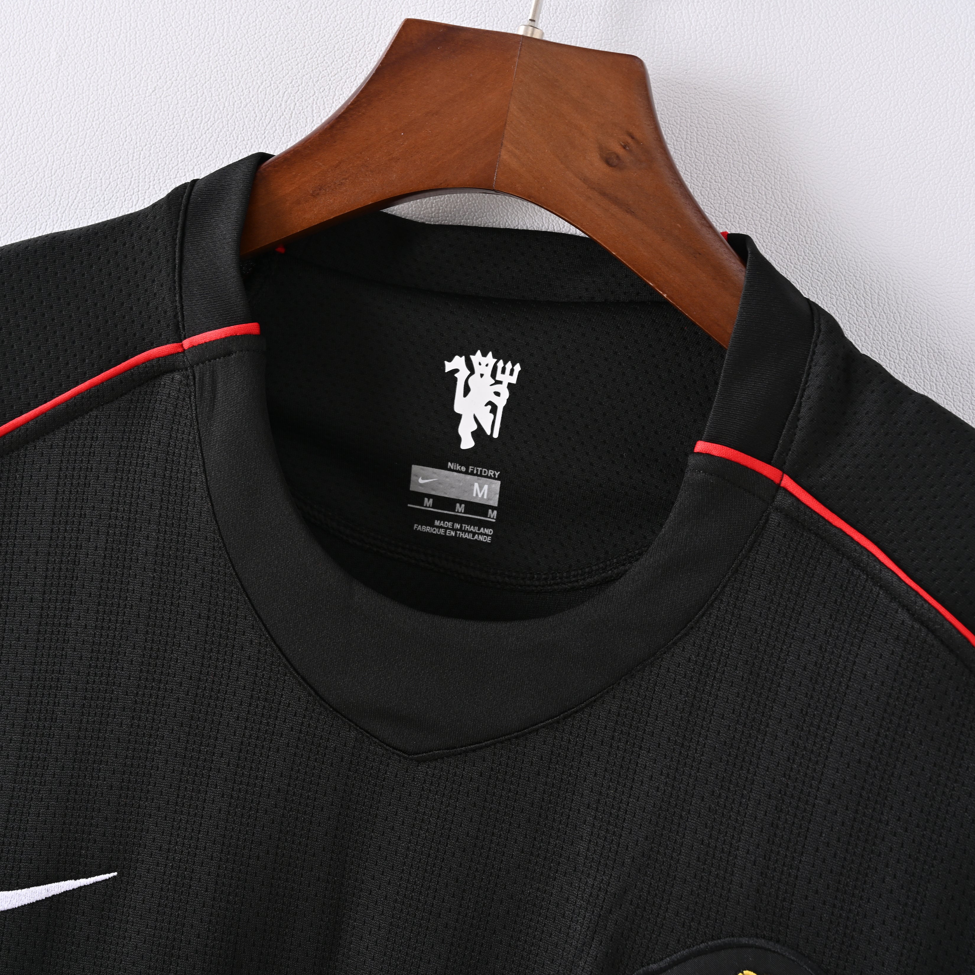 Maillot Manchester United Retro Vintage Manches Longues 2007-2008 Exterieur Homme | Foot Sport