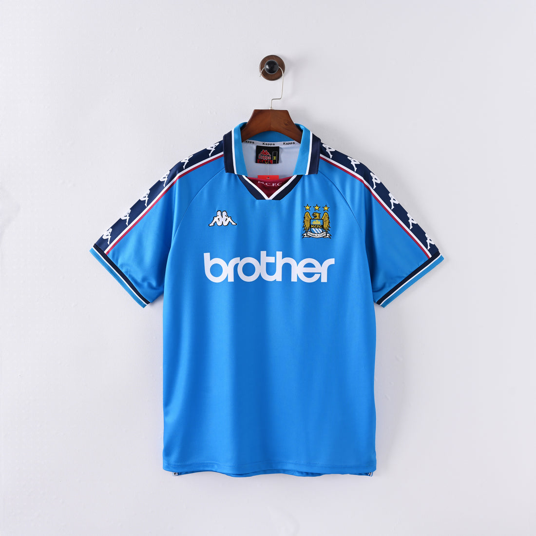 Maillot Manchester City Retro Vintage 1997-1999 Domicile Homme | Foot Sport