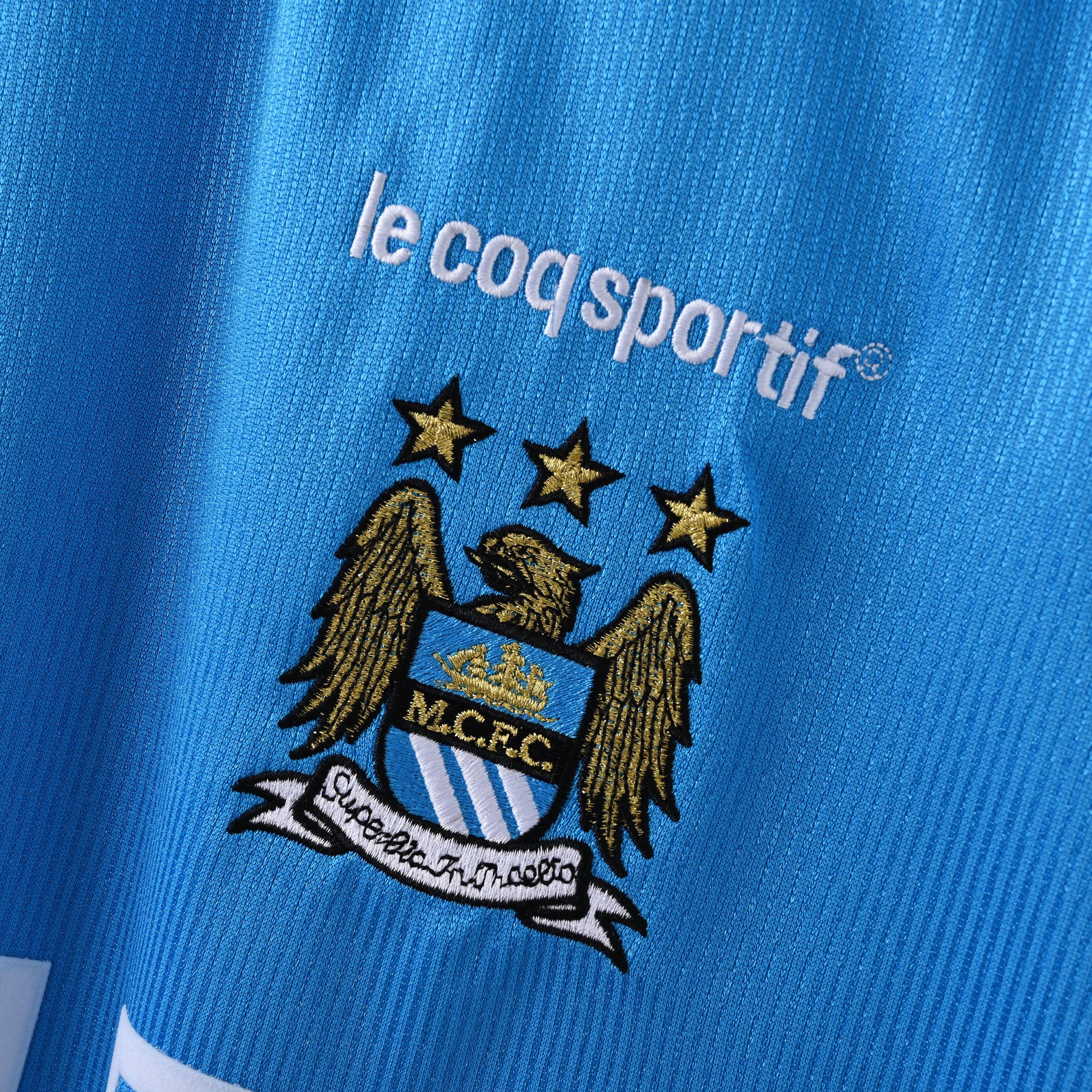 Maillot Manchester City Retro Vintage 1999-2001 Domicile Homme | Foot Sport