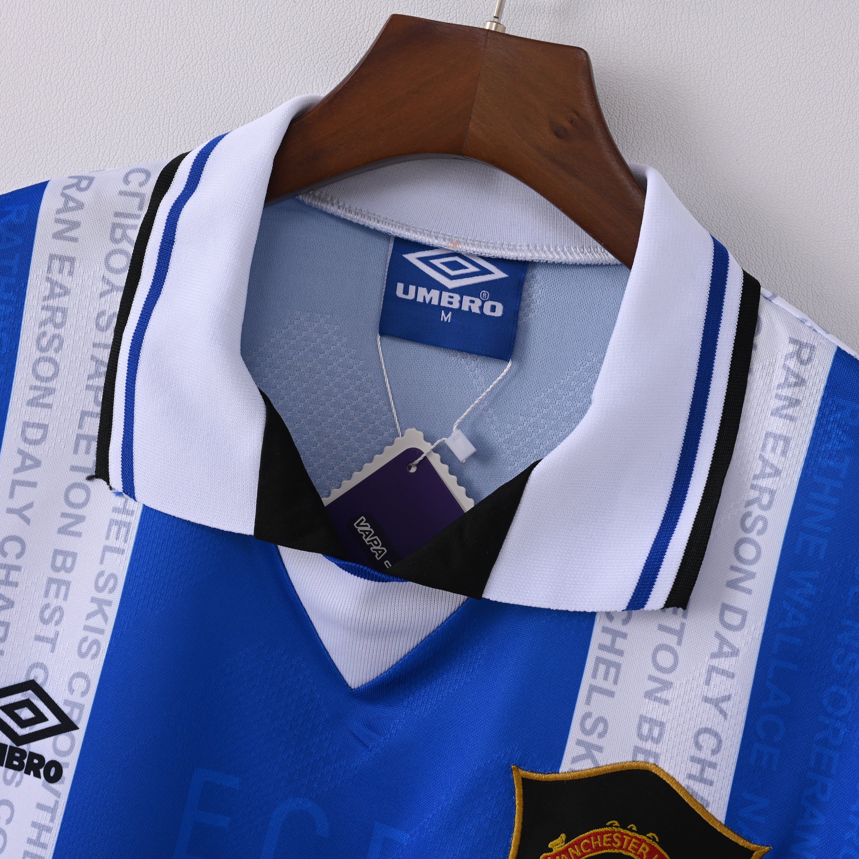 Maillot Manchester United Retro Vintage 1994-1996 Third Homme | Foot Sport