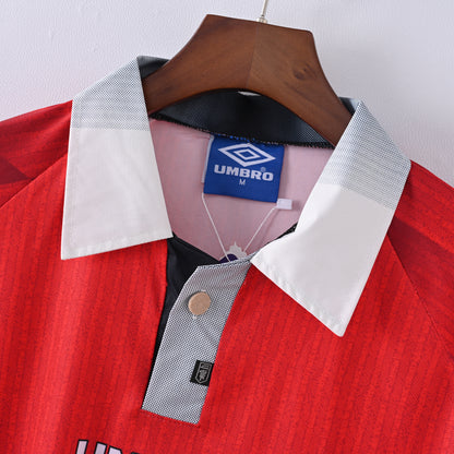 Maillot Manchester United Retro Vintage 1996-1997 Domicile Homme | Foot Sport