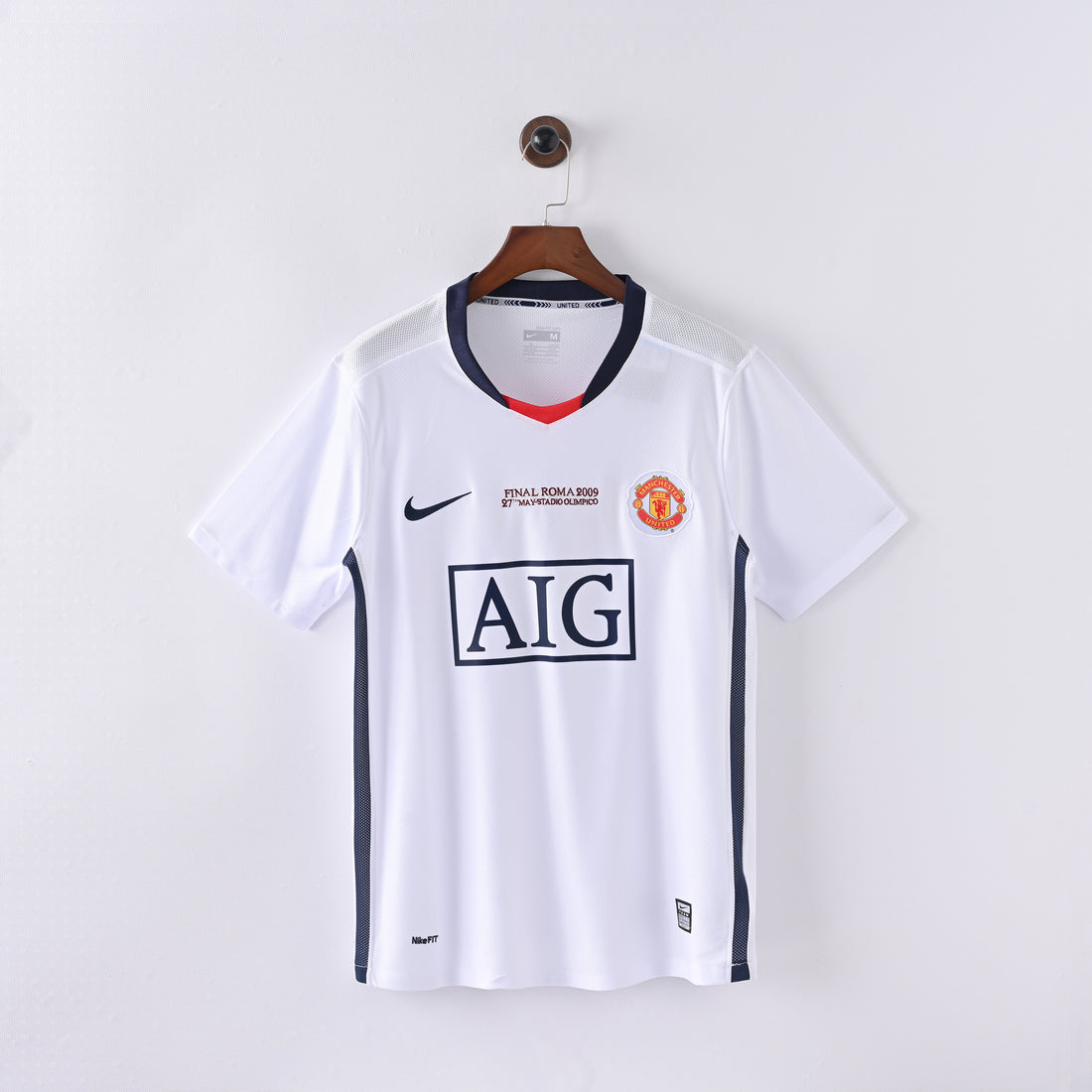 Maillot Manchester United Retro Vintage 2008-2009 Exterieur Homme | Foot Sport