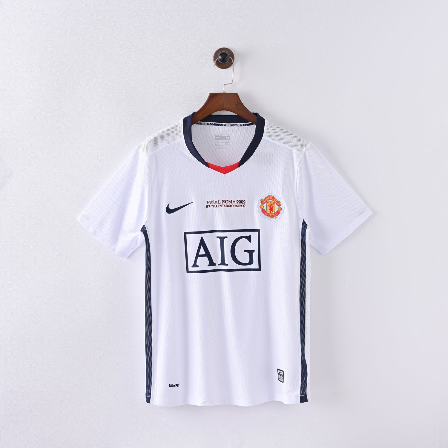 Maillot Manchester United Retro Vintage 2008-2009 Exterieur Homme | Foot Sport