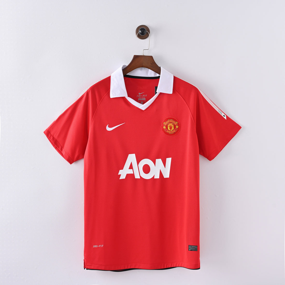 Maillot Manchester United Retro Vintage 2010-2011 Domicile Homme | Foot Sport