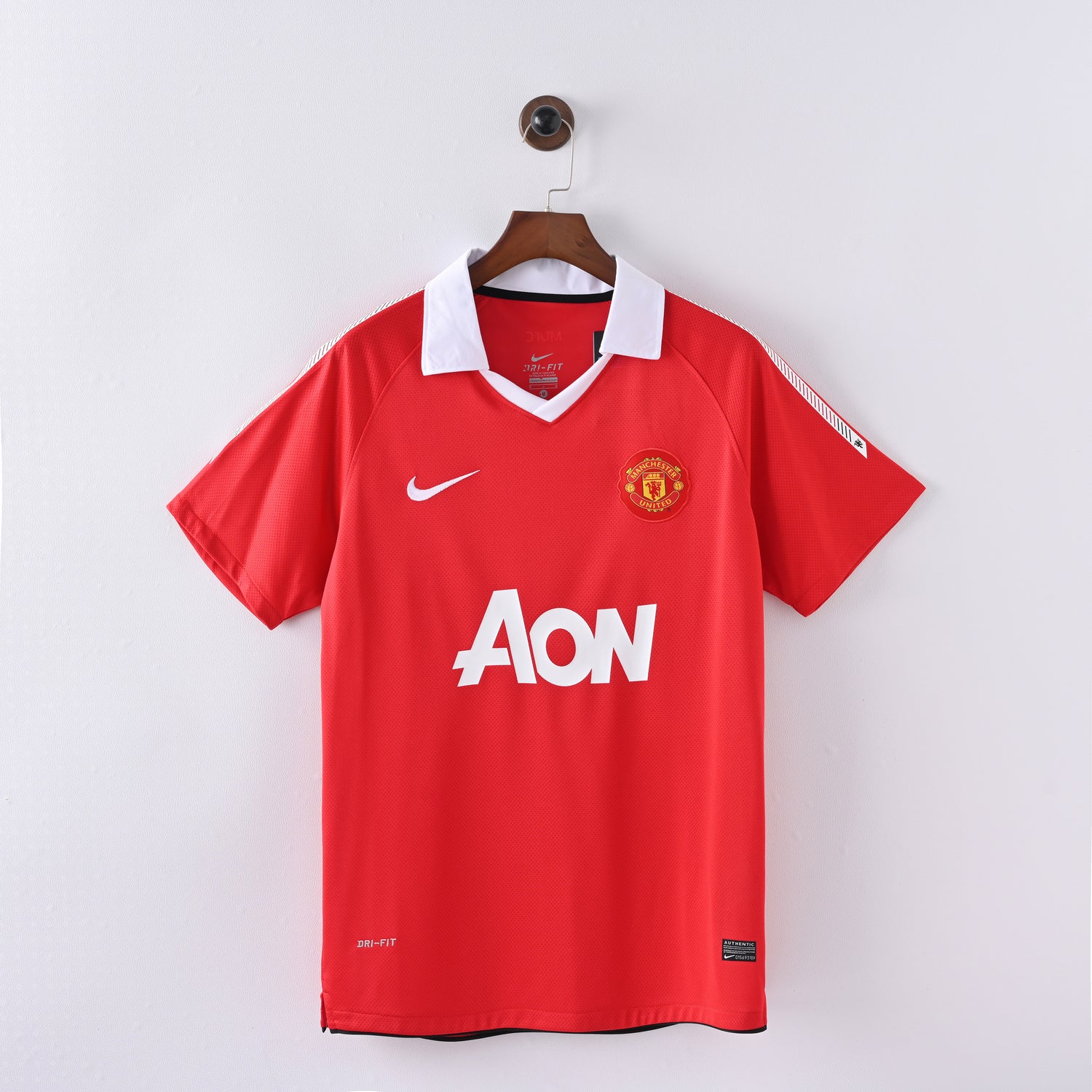 Maillot Manchester United Retro Vintage 2010-2011 Domicile Homme | Foot Sport
