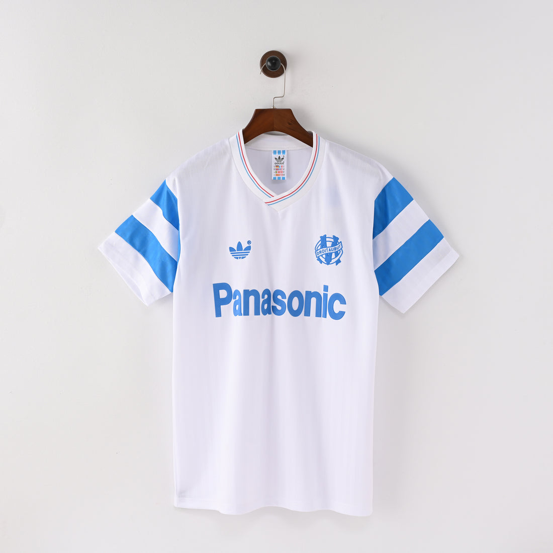 Maillot Marseille Retro Vintage 1990 Domicile Homme | Foot Sport