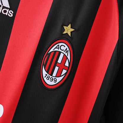 Maillot AC Milan 2008-2009 Domicile Retro Vintage Homme | Foot Sport