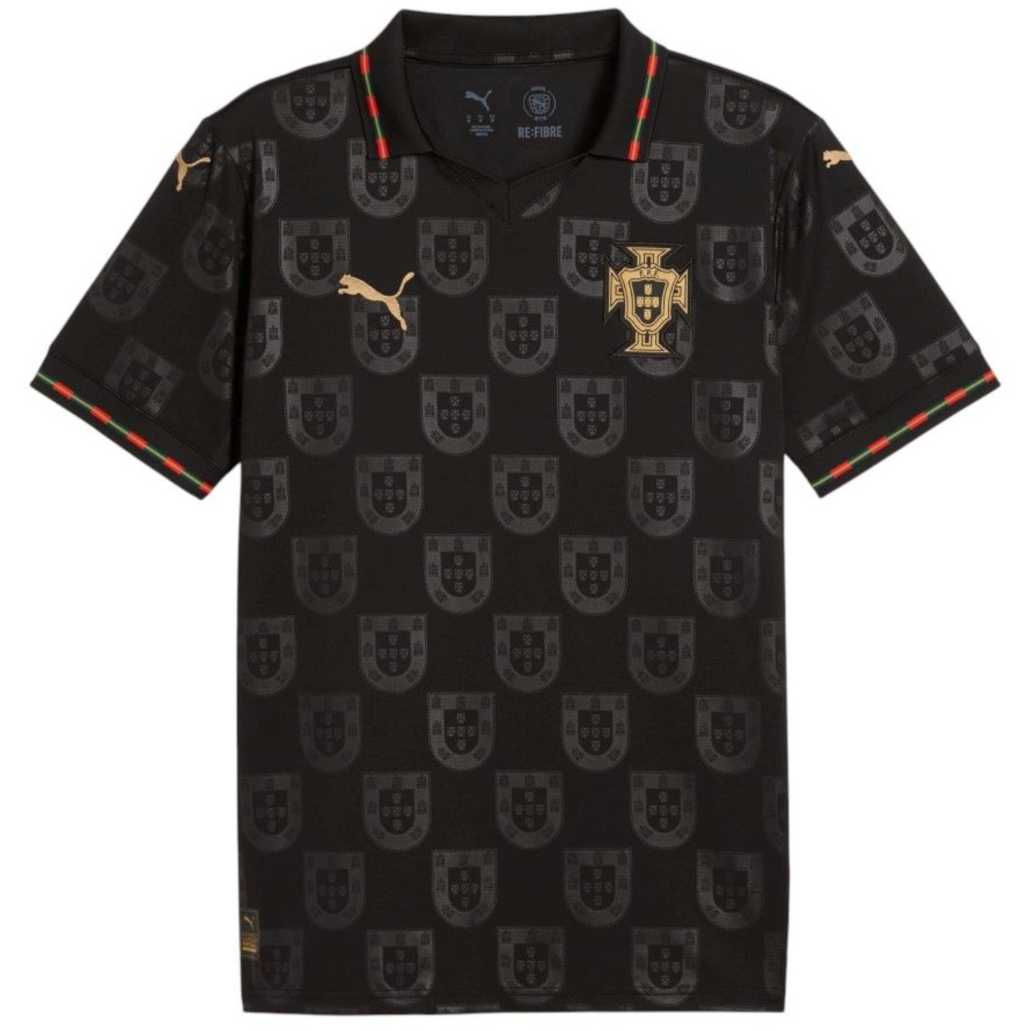 Maillot Portugal 2025 2026 Noir Homme