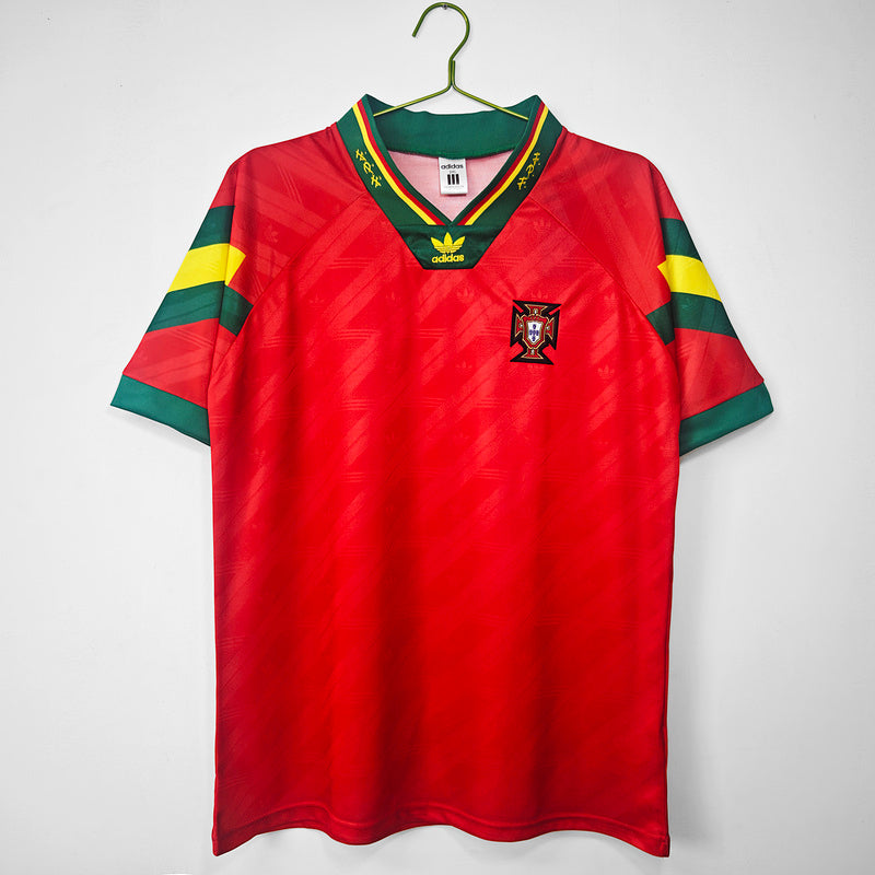 maillot-portugal-retro-vintage-1992-domicile-homme-foot-sport