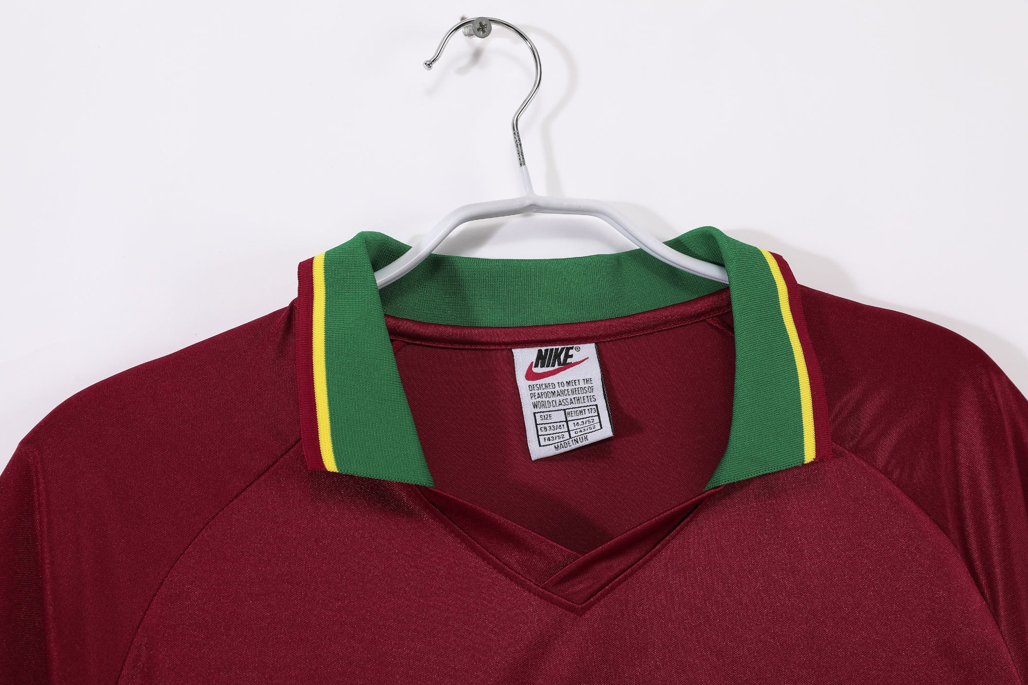 Maillot Portugal Retro Vintage 1998 Domicile Homme | Foot Sport