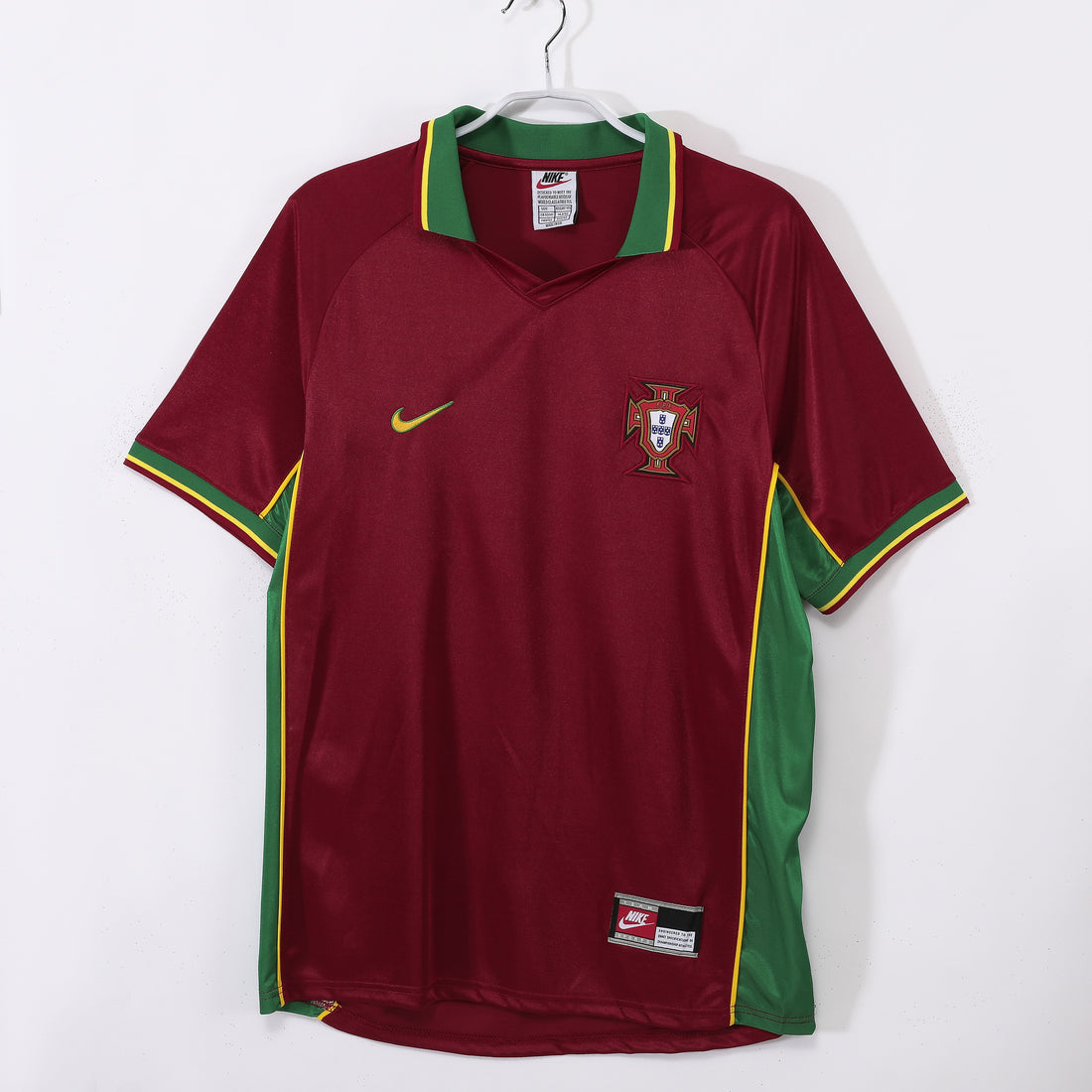 maillot-portugal-retro-vintage-1998-domicile-homme-foot-sport