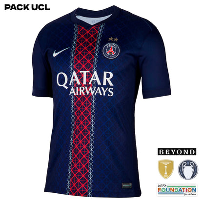 Maillot PSG 2 étoiles Pack Ligue des Champions Domicile 2025 2026 Homme | Foot Sport