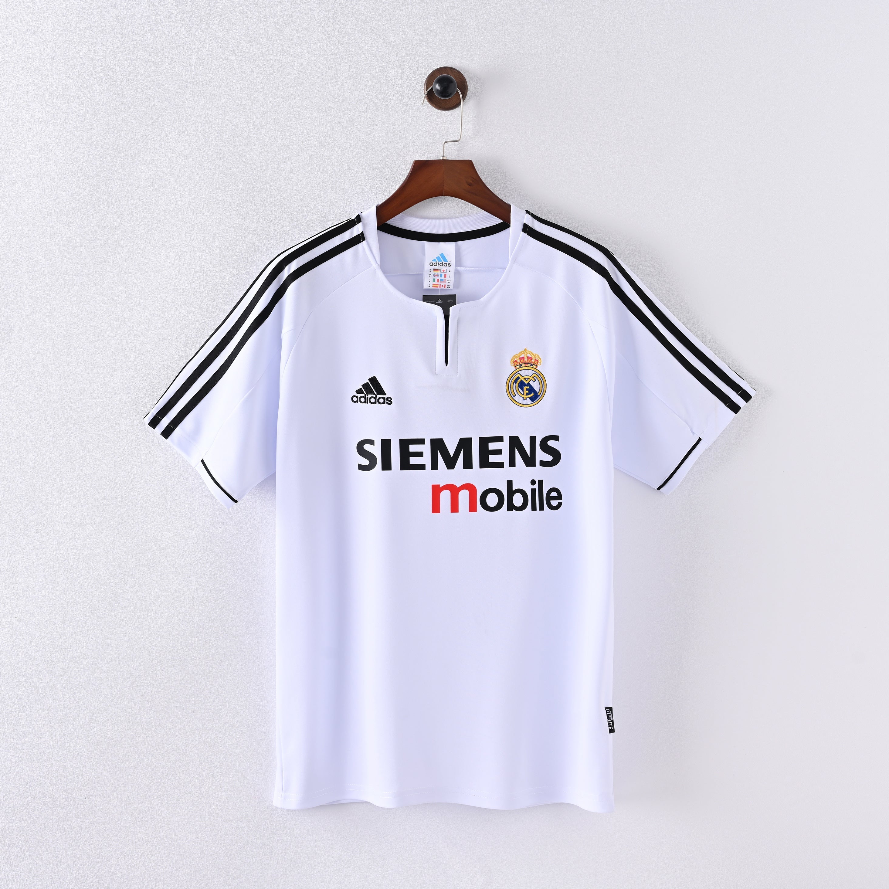 Men's Real Madrid Retro Vintage Home Jersey 2003-2004 – Foot Sport