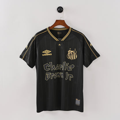 Maillot Santos FC 2024-2025 Edition Limitée Charlie Brown Vintage Homme | Foot Sport