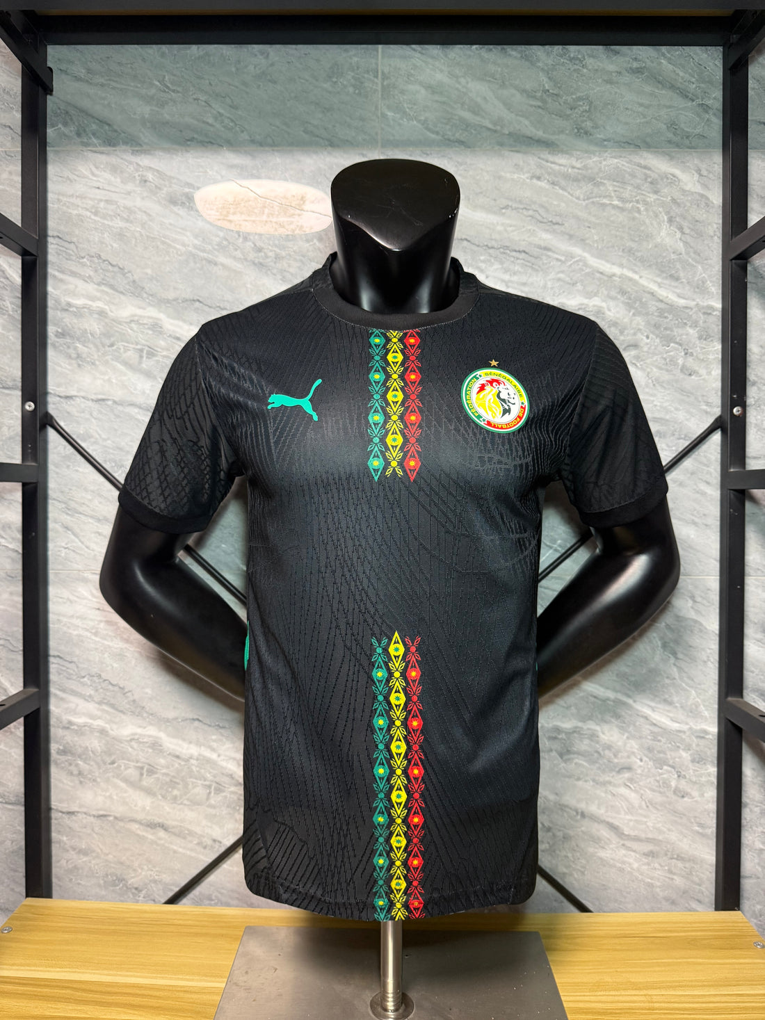 Maillot Senegal Third Noir CAN 2025/2026 Version Match