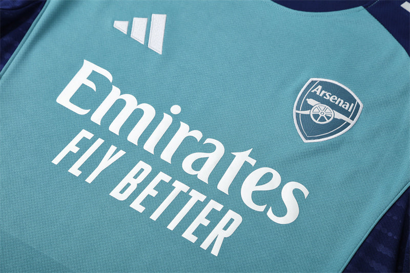 Camiseta de entrenamiento azul del Arsenal para hombre/niño 2025-2026 | Fútbol