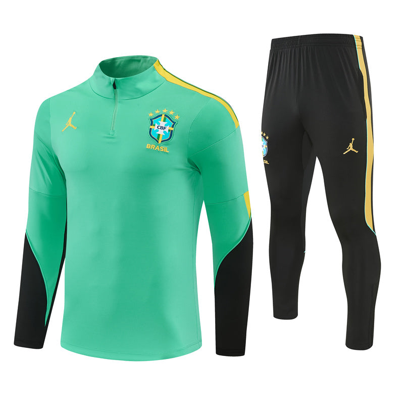 survetement-bresil-training-homme-enfant-2026-2027-vert