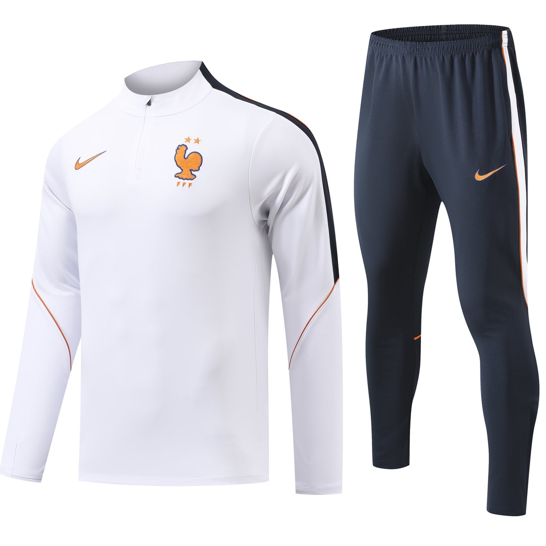 survetement-france-training-homme-enfant-2025-2026-blanc