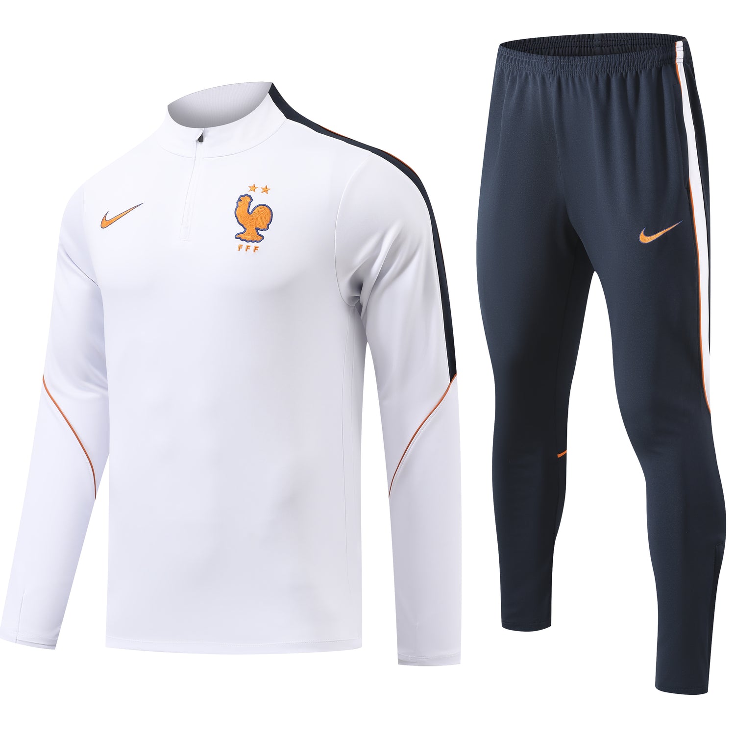 survetement-france-training-homme-enfant-2025-2026-blanc