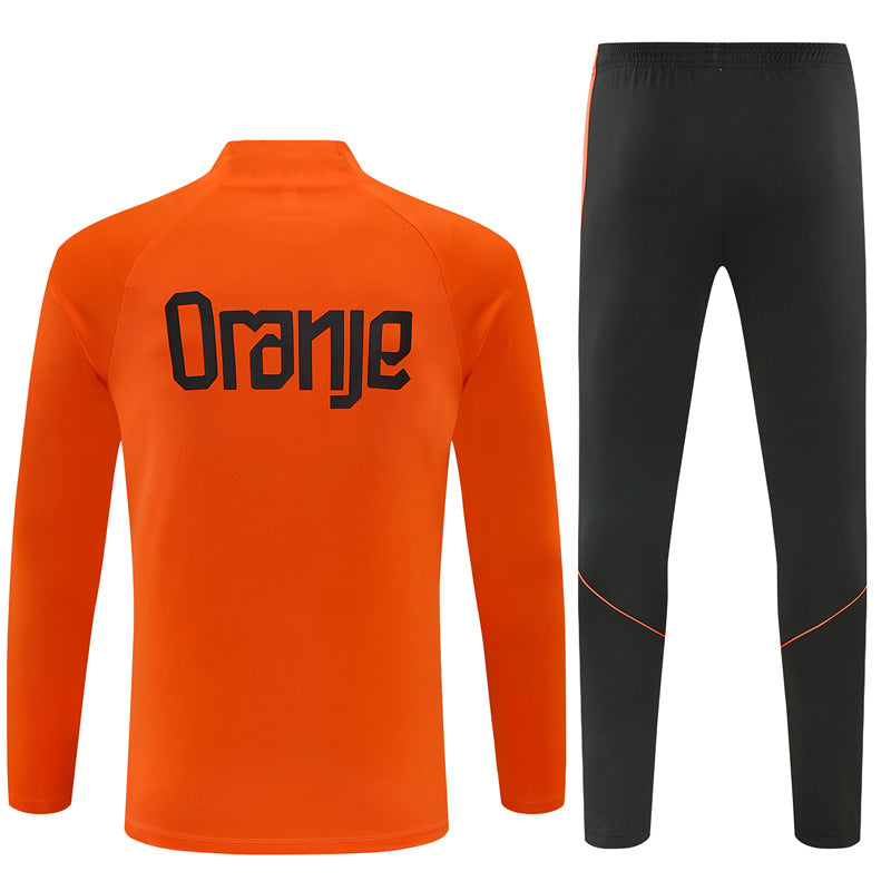 survetement-pays-bas-orange-training-homme-enfant-2026-2027-2