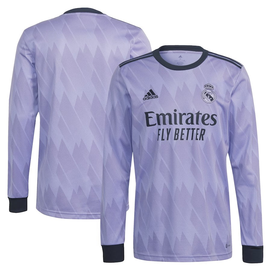 maillot real madrid violet manche longue